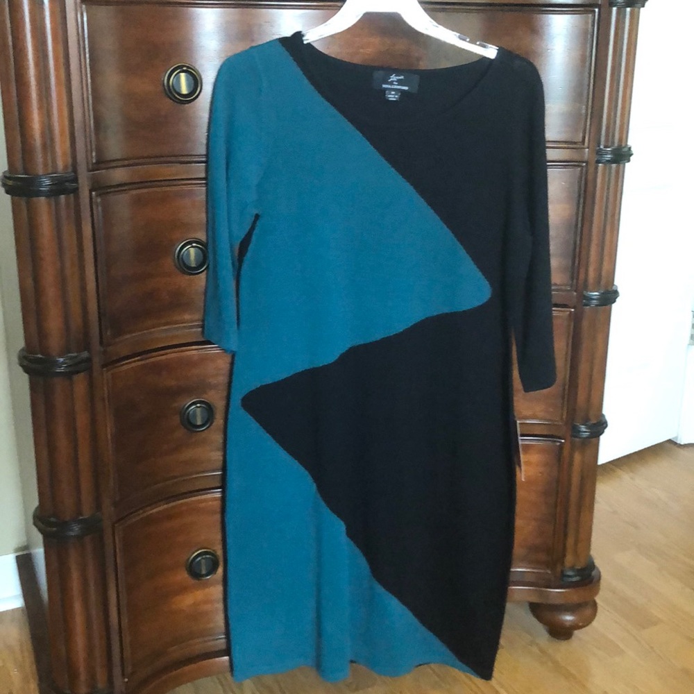 Lennie for Nina Leonard sweater dress